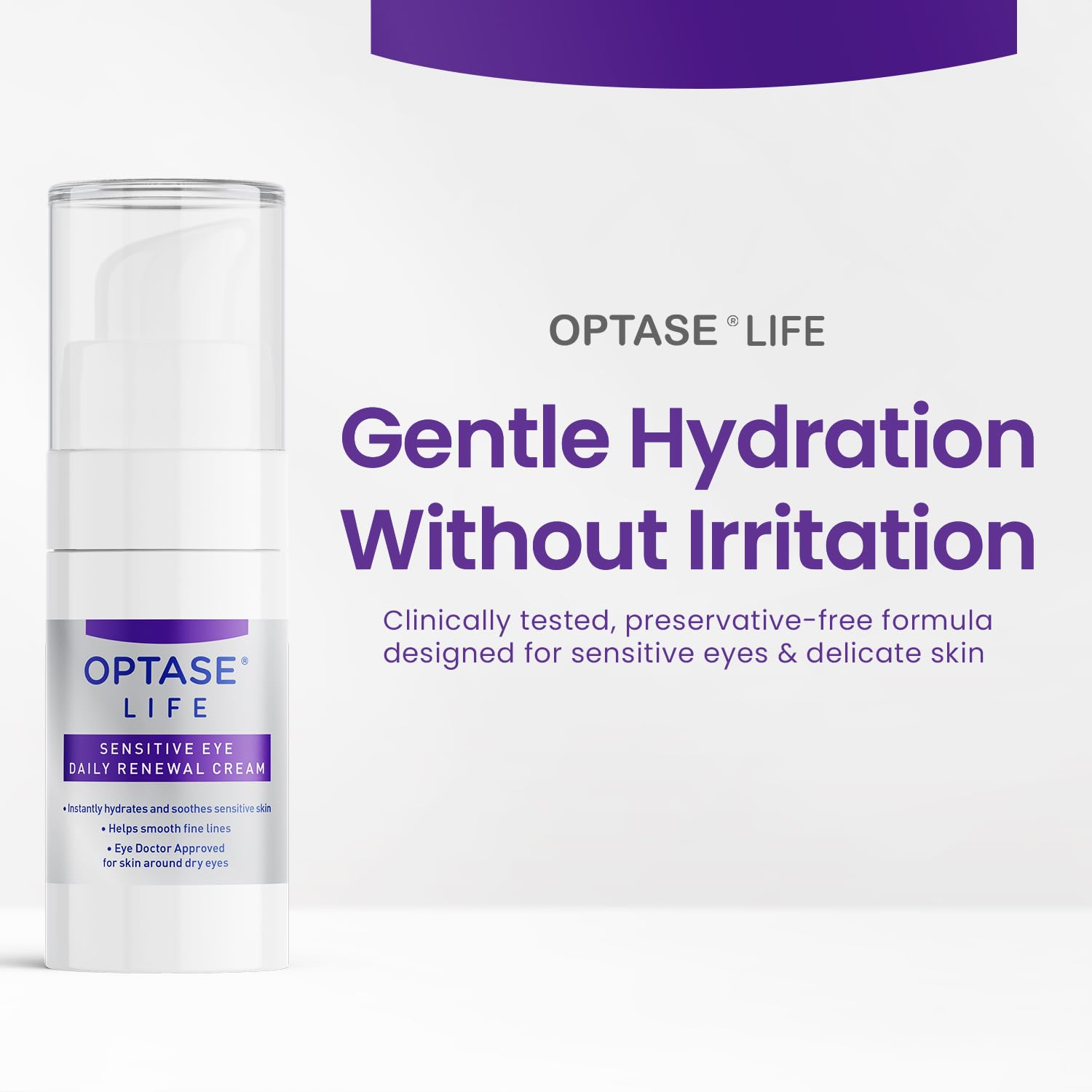 Optase LIFE Sensitive Eye Daily Renewal Cream