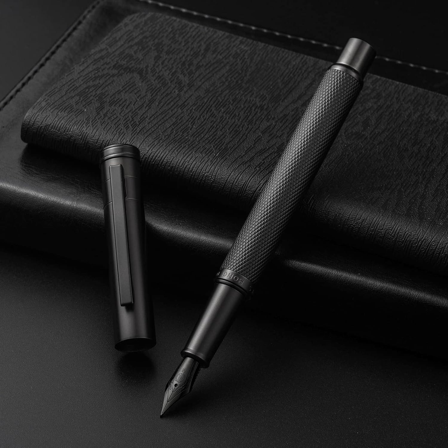 Hongdian Black Forest Fountain Pen – Elegant Minimalism Meets Everyday Utility